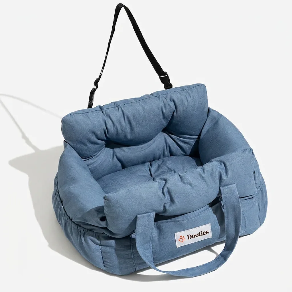 Two-seat bolster bed in larger vehicle