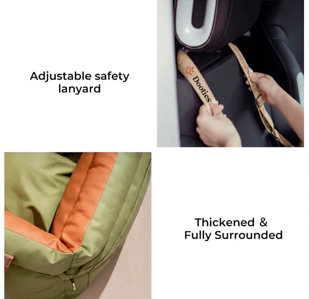 Adjustable safety lanyard and thickened surround