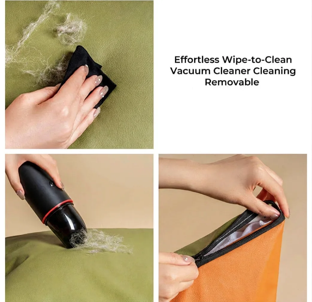 Effortless wipe-to-clean removable cover